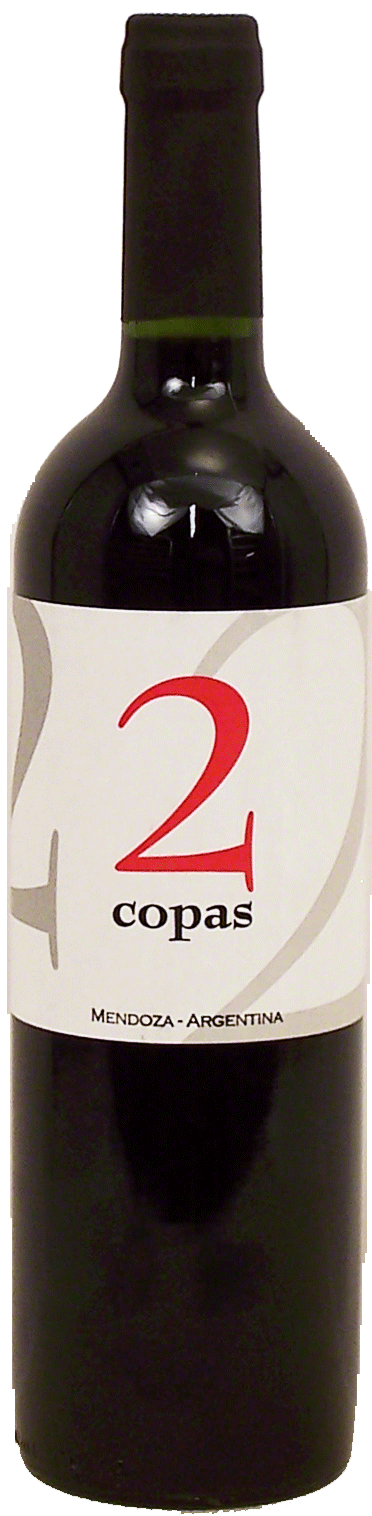 2 Copas&nbsp;&nbsp;malbec 20% - tempranillo 80% wine of Mendoza Argentina, 13.5% alc. by vol. Full-Size Picture